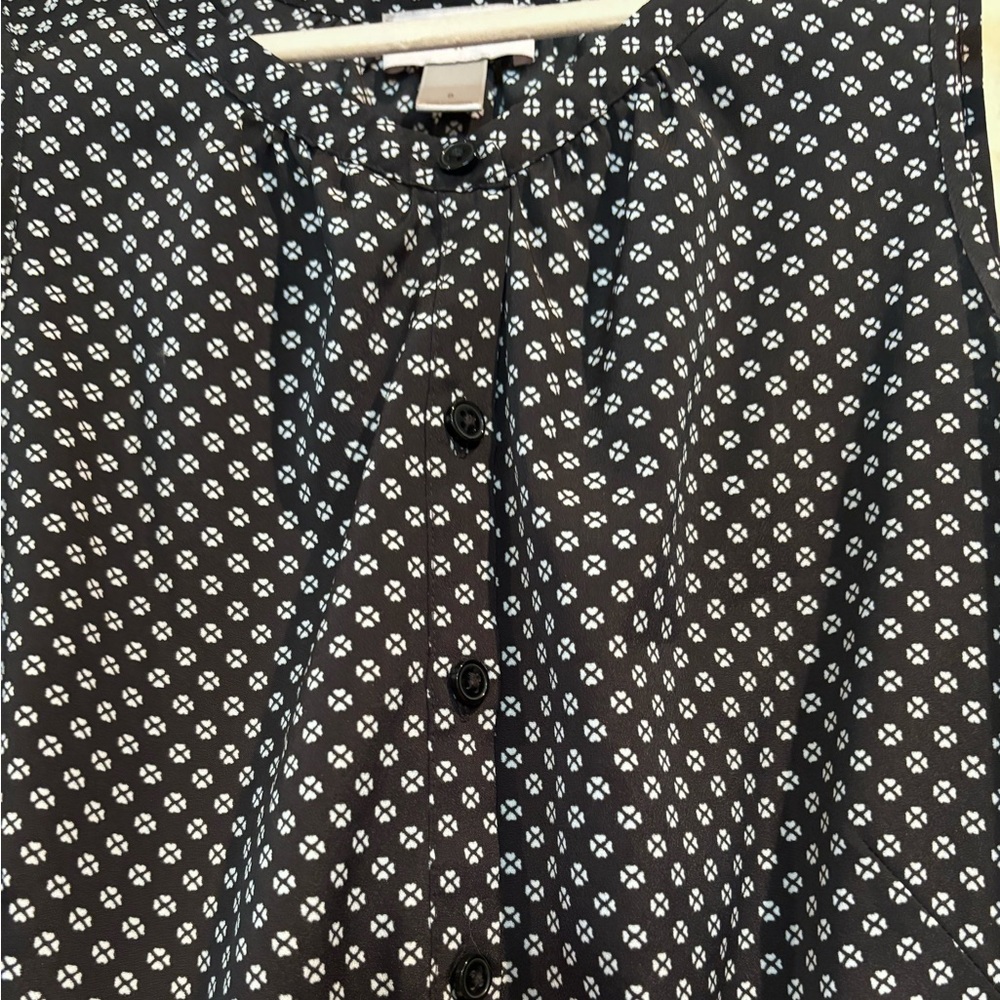 Loft Patterned Romper Size 8 - image 5